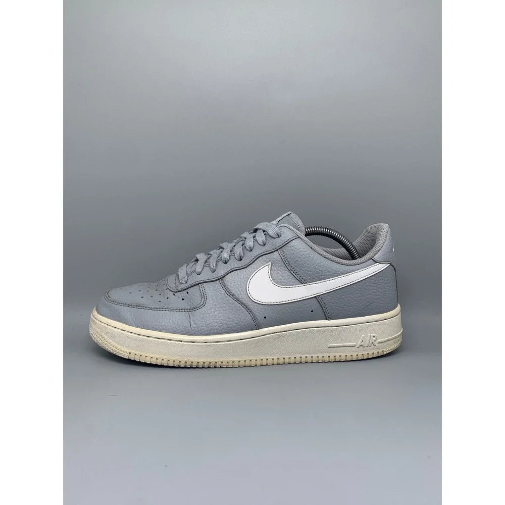 Nike Air Force 1 07 LV8 Stars‎ Gray White AA4083-013 Men's Sz 10